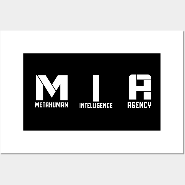 Metahuman Intelligence Agency Wall Art by Cosmic Octave